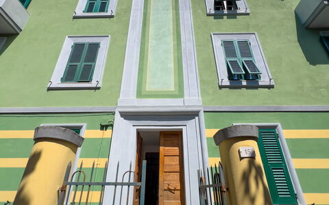 Corso Roma 15 Vacanze - Levanto: Lejlighed, Kompositmateriale, Ejerlejlighed, Maling, Altan, Dagslys