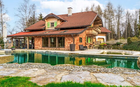 Oase im Grünen: Træ, Hus, Tag, Hjem, Arkitektur, Sommerhus, Estate, Have, Stuehus, Tømmer
