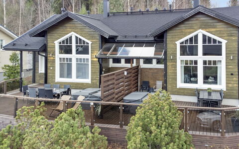 Villa Peso 1: Træ, Sommerhus, Hus, Hjem, Dør, Hårdttræ, Garden Bygninger, Bejdse, Bjælkehytte, Planke