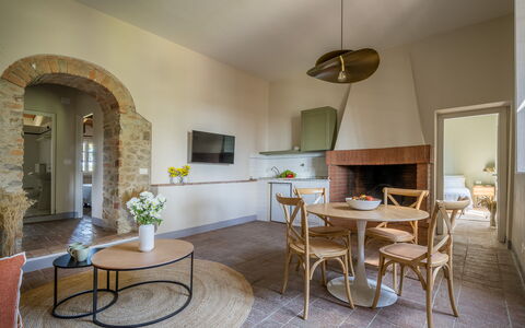 Feriebolig:&nbsp;Relais Badia a Passignano - Appartamento Syrah