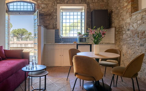 Feriebolig:&nbsp;Relais Badia a Passignano - Appartamento Pinot Gri