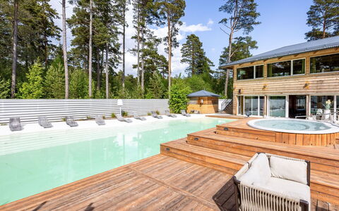 Hölick Tallen 2: Svømmepøl, Udvej, Eco Hotel, Kompositmateriale, Fritid, Thermae, Estate, Hotel, Dæk, Fritidscenter
