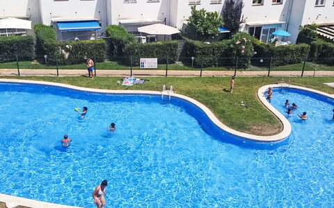 Salou 215: Svømmepøl, Udvej, Fritid, Fritid, Udendørs Møbler, Hotel, Thermae, Skygge, Ferie