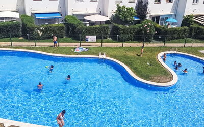Salou 215: Svømmepøl, Udvej, Fritid, Fritid, Udendørs Møbler, Hotel, Thermae, Skygge, Ferie