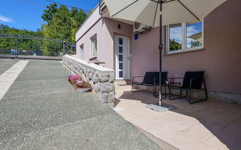 Opatija Pobri 137: Møbel, Hav, Stol, Skygge, Altan, Udendørs Møbler, Eco Hotel, Kyst, Dæk, Bejdse