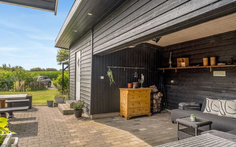 Diderik - 20M to the Fjord: Sommerhus, Backyard, Gård, Garden Bygninger, Skur, Sidespor, Udendørs Møbler, Bjælkehytte, Udendørs Struktur, Hytte