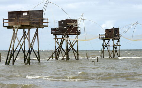 Les Ajoncs: Hav, Ocean, Bølge, Strand, Sand, Kyst, Vind Wave, Mole