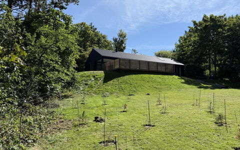Aggi - 850M from the Sea: Sommerhus, Backyard, Gård, Garden Bygninger, Skur, Sidespor, Udendørs Møbler, Bjælkehytte, Udendørs Struktur, Hytte