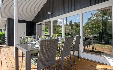 Lillebror - 7Km from the Sea: Sommerhus, Backyard, Gård, Garden Bygninger, Skur, Sidespor, Udendørs Møbler, Bjælkehytte, Udendørs Struktur, Hytte