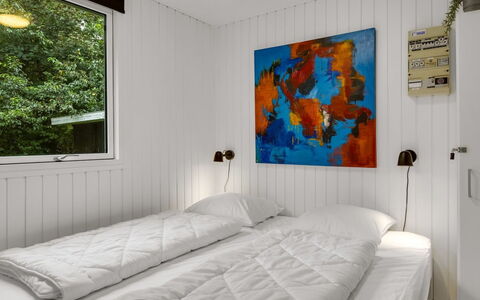 Ilsebet - 30Km from the Sea: Træ, Indretning, Soveværelse, Etage, Gulvbelægning, Loft, Seng, Hjem, Sengetøj, Sengetøj