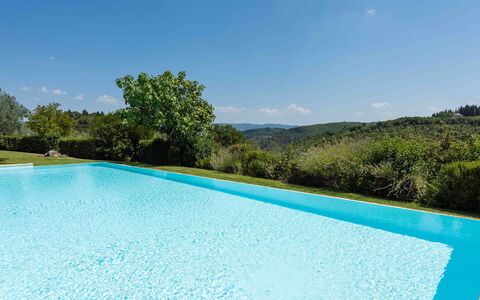Villa Belchianti: Blå, Svømmepøl, Udvej, Landscaping, Eco Hotel, Water Feature, Thermae