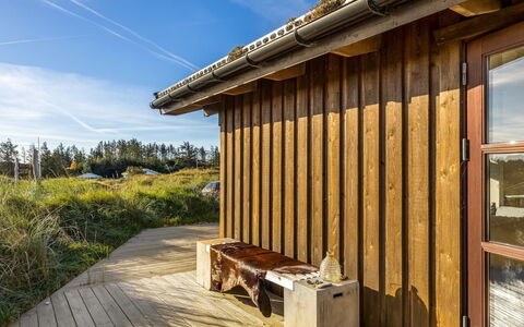 Sigbritt - 750M from the Sea: Sommerhus, Backyard, Gård, Garden Bygninger, Skur, Sidespor, Udendørs Møbler, Bjælkehytte, Udendørs Struktur, Hytte