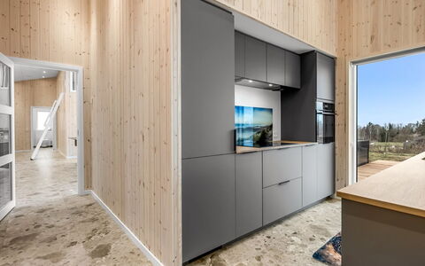 Gillis - 1Km from the Sea: Gulvbelægning, Træ, Etage, Loft, Indretning, Trægulve, Køkken, Kompositmateriale, Countertop, Hårdttræ