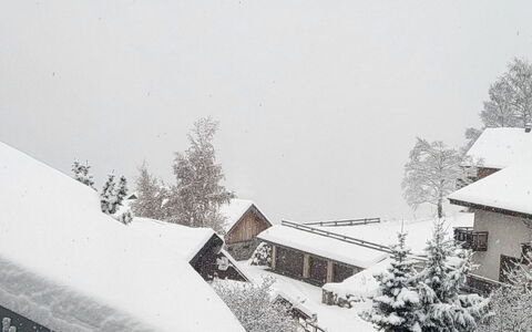 Balcons de Venosc: Sne, Vinter, Fryser, Geologiske Fænomen, Hældning, Hill Station, Sommerhus, Snestorm