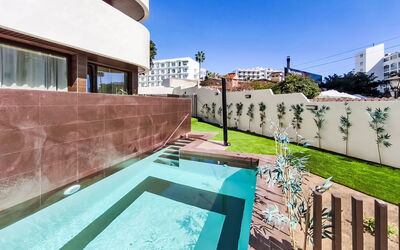 Benalmádena Costa 119: Kompositmateriale, Svømmepøl, Lejlighed, Udvej, Estate, Hotel, Design, Villa, Eco Hotel, Bejdse