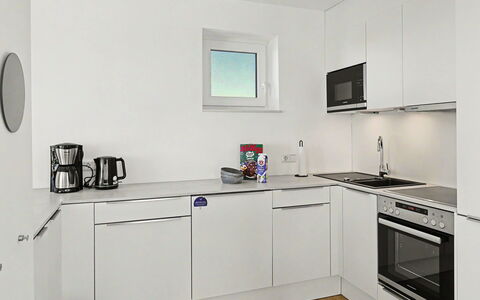 Penthouse Dümmerview: Køkken, Køkken Apparat, Countertop, Indretning, Gulvbelægning, Større Bandage, Cabinetry, Loft, Etage, Møbel