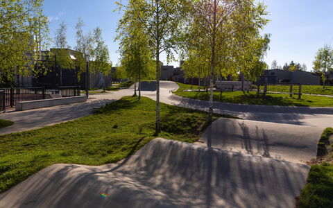 Seeruhe: Landscaping, Walkway, Fortov, Parkere, Indkørsel