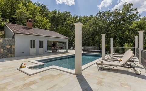 Greystone: Svømmepøl, Kompositmateriale, Hjem, Estate, Skygge, Beton, Water Feature, Flise, Flise, Design