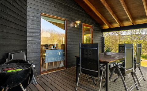 Jaane - 250M to the Fjord: Sommerhus, Backyard, Gård, Garden Bygninger, Skur, Sidespor, Udendørs Møbler, Bjælkehytte, Udendørs Struktur, Hytte
