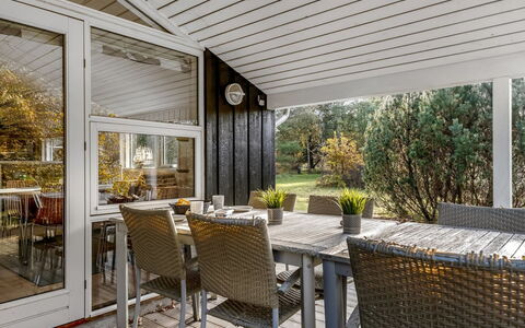 Peder - 4Km from the Sea: Sommerhus, Backyard, Gård, Garden Bygninger, Skur, Sidespor, Udendørs Møbler, Bjælkehytte, Udendørs Struktur, Hytte