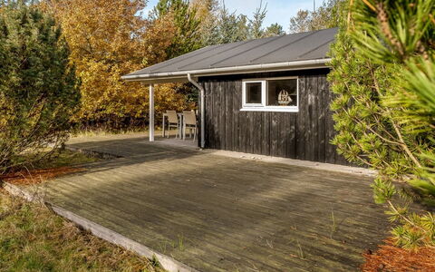 Peder - 4Km from the Sea: Sommerhus, Backyard, Gård, Garden Bygninger, Skur, Sidespor, Udendørs Møbler, Bjælkehytte, Udendørs Struktur, Hytte