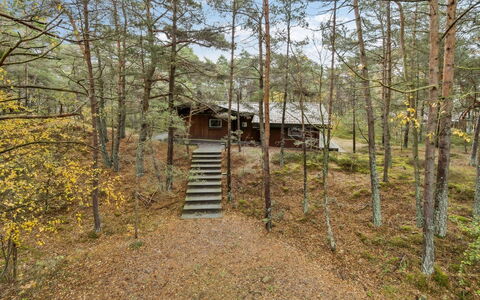 Tjegge - 500M from the Sea: Blå, Sommerhus, Hus, Hjem, Stuehus, Estate, Sidespor