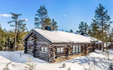 Rukan Kelohuvila: Træ, Sommerhus, Bejdse, Hårdttræ, Bjælkehytte, Planke, Loft, Naturmateriale, Tømmer, Garden Bygninger