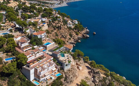 La Herradura Amazing View: Kyst, Hav, Coastal Og Oceaniske Landskabsformer, Udvej, Ocean, Promontory, Cove, Kyst, Headland