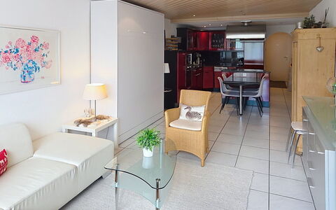 Center Communal D1: Møbel, Indretning, Couch, Gulvbelægning, Etage, Træ, Stue, Loft, Værelse, Bord