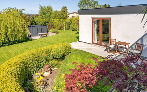 Martti - 200M from the Sea: Have, Busk, Land Lot, Bunddække, Landscaping, Lawn, Gård, Backyard, Sommerhus