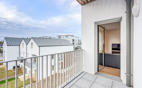 Quiberon 244: Lejlighed, Boligområde, Urban Design, Kompositmateriale, Altan, Ejerlejlighed, Aluminium, Gelænder
