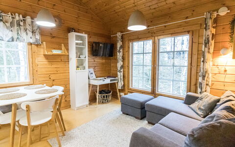 Ylläs-Suppa: Træ, Hjem, Indretning, Værelse, Loft, Sommerhus, Bjælkehytte, Bejdse, Hårdttræ, Stue