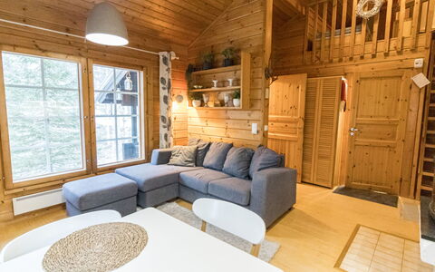 Ylläs-Suppa: Træ, Hjem, Indretning, Loft, Værelse, Sommerhus, Bjælkehytte, Lejlighed, Bejdse, Hårdttræ