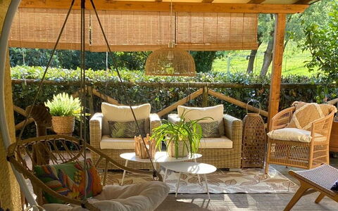 Podere la Botte, Pool, Lari: Møbel, Træ, Udendørs Møbler, Blomsterkrukke, Stol, Bord, Wicker, Have, Udendørs Bord, Gårdhave