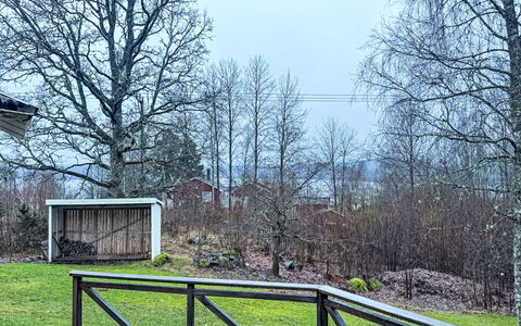 Skurå Villan: Træ, Afdeling, Vinter, Kvist, Fryser, Sne, Hegn, Home Fencing, Gelænder