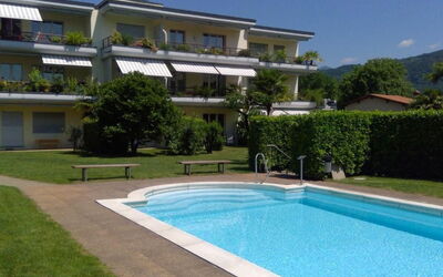 Gartenwohnung im Tessin mit Swimmingpool