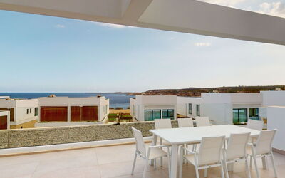 Periyiali Resort - Seitlicher Meerblick Villa Erat