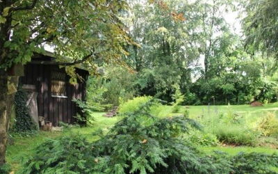 Fachwerkhaus mit Garten, Grill und Terrasse