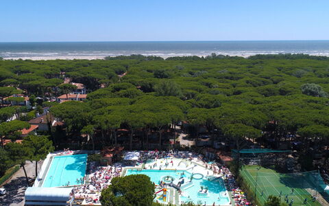 Lido di Spina 22: Træ, Bagagerum, Vinter, Kvist, Udendørs Møbler, Fryser, Woodland, Sne, Backyard
