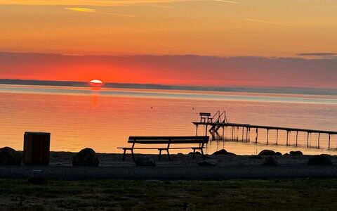 Catalina - 30M from the Sea: Himmel, Vand, Horisont, Krop Af Vand, Orange, Afterglow, Skumring, Solnedgang, Hav