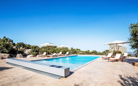 Tempio Pausania 2: Blå, Estate, Fritid, Svømmepøl, Udvej, Eco Hotel, Tropics, Villa, Ferie, Ferieby