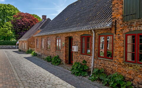 Spase - 23Km from the Sea: Busk, Hus, Boligområde, Hjem, Have, Skygge, Gård, Gårdsplads, Blomsterkrukke