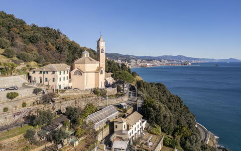 La Casa di Martina, Amazing Seaview: Kyst, Coastal Og Oceaniske Landskabsformer, Hav, Turistattraktion, Kirke, Tårn, Landsby, Bugt, Convent, Headland
