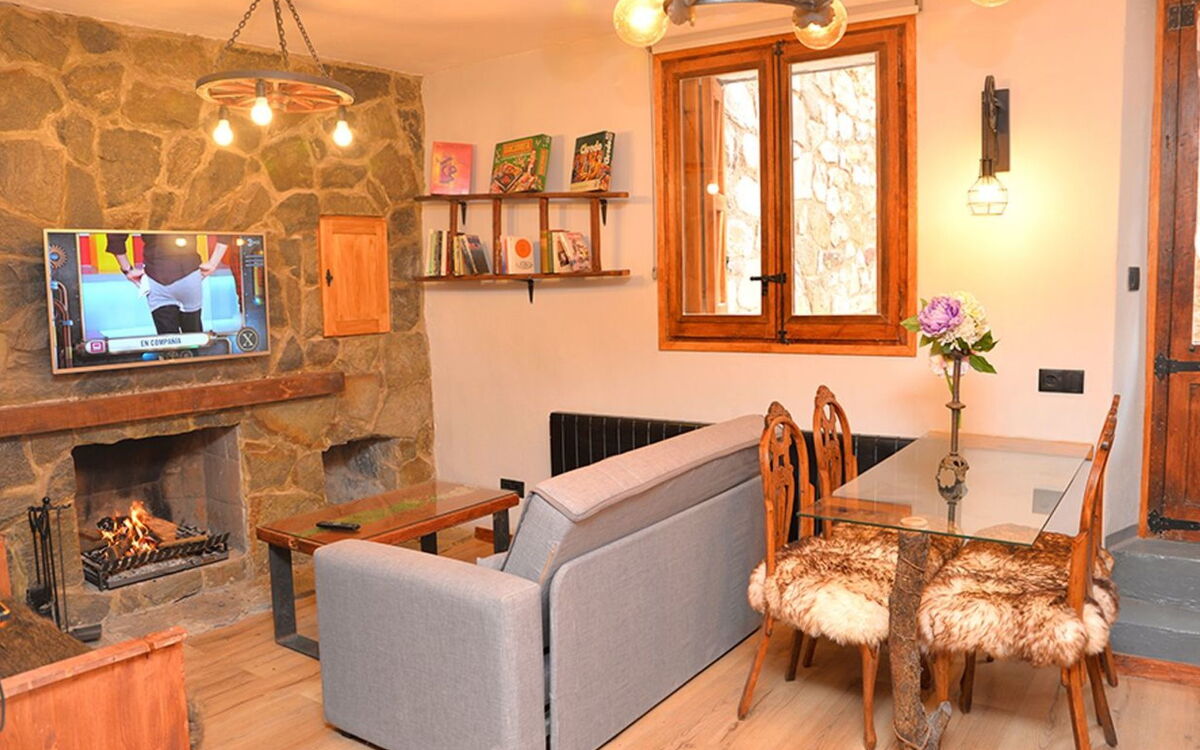 Angepasste Rustikale Wohnung für 4 Personen Pobla