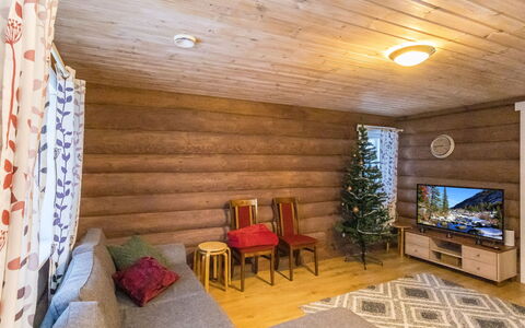 Villa Urho: Træ, Sne, Vinter, Sommerhus, Fryser, Hjem, Bjælkehytte, Lærk, Sidespor