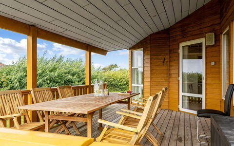 Elnur - 200M to the Fjord: Sommerhus, Backyard, Gård, Garden Bygninger, Skur, Sidespor, Udendørs Møbler, Bjælkehytte, Udendørs Struktur, Hytte