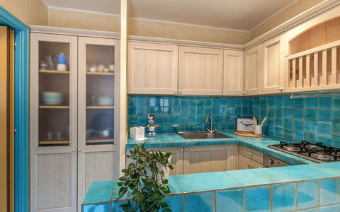 Suite la Torre: Køkken, Countertop, Indretning, Køkken Apparat, Cabinetry, Gulvbelægning, Større Bandage, Træ, Etage, Værelse