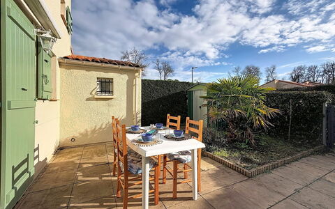Les Mathes 642: Busk, Have, Sommerhus, Skygge, Landscaping, Gård, Backyard, Villa, Stuehus, Stueplante