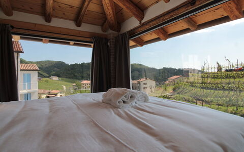 Villa Valdobbiadene Pool Spa: Altan, Bjerglandsby, Eco Hotel