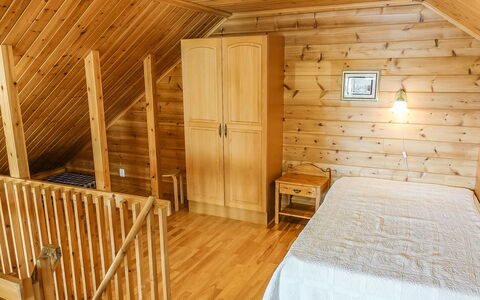Luongasloma 2: Træ, Sommerhus, Bjælkehytte, Skov, Skur, Garden Bygninger, Lærk, Woodland, Bejdse